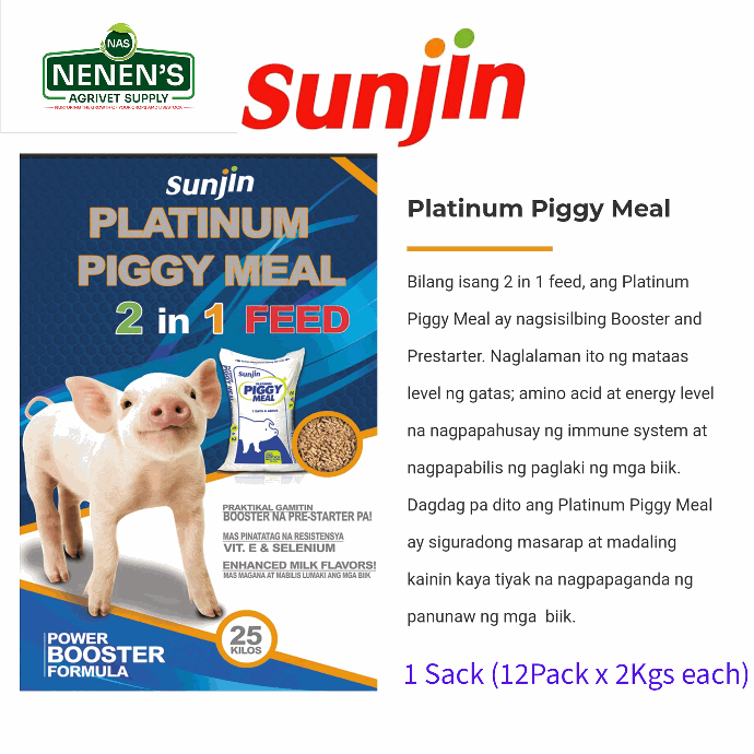 Sunjin Platinum Piggy Meal (1Sack)