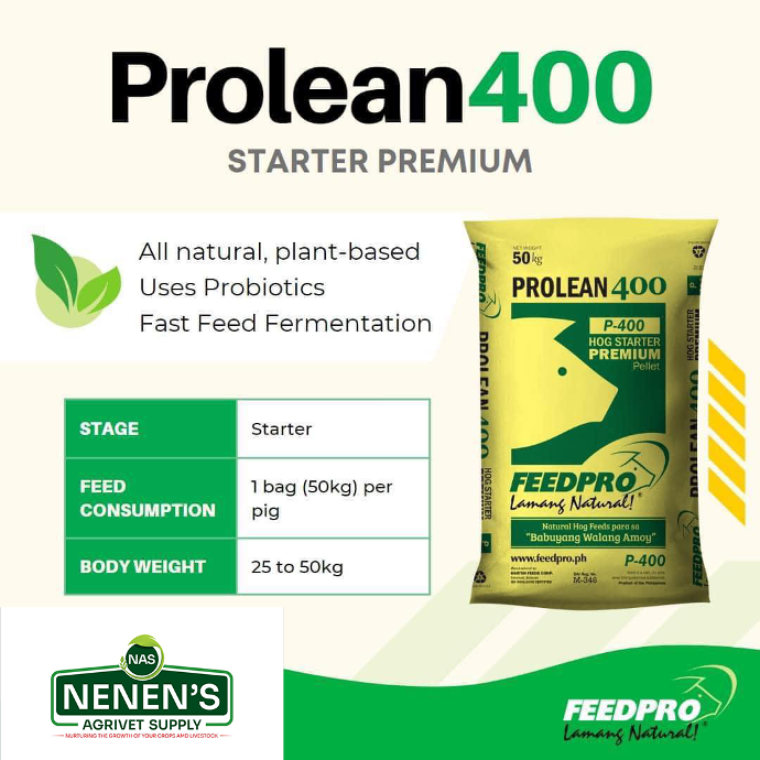 Feedpro Prolean 400 Starter 1 Kilo